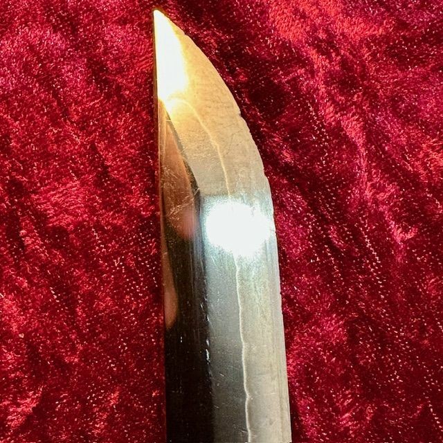 b2ap3_large_Emura-14 ***NOW SOLD***Shingunto Mounted Gendai-To by 'Chounsai Emura' (長運斉江村作). - Armoury Antiques | Marlborough Antiques