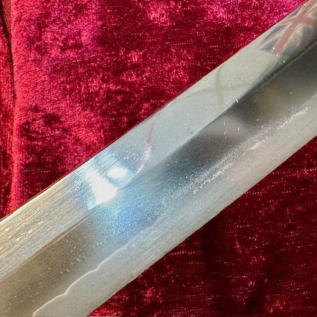 b2ap3_large_Emura-16 ***NOW SOLD***Shingunto Mounted Gendai-To by 'Chounsai Emura' (長運斉江村作). - Armoury Antiques | Marlborough Antiques