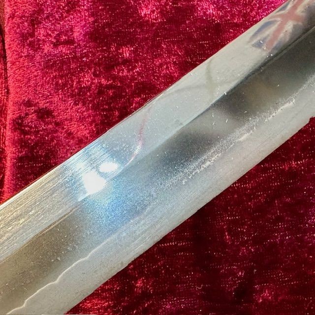 b2ap3_large_Emura-17 ***NOW SOLD***Shingunto Mounted Gendai-To by 'Chounsai Emura' (長運斉江村作). - Armoury Antiques | Marlborough Antiques