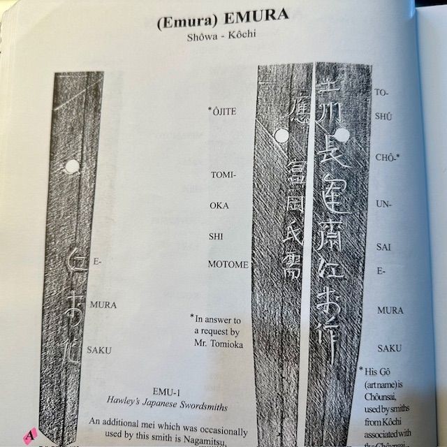 b2ap3_large_Emura-18 ***NOW SOLD***Shingunto Mounted Gendai-To by 'Chounsai Emura' (長運斉江村作). - Armoury Antiques | Marlborough Antiques