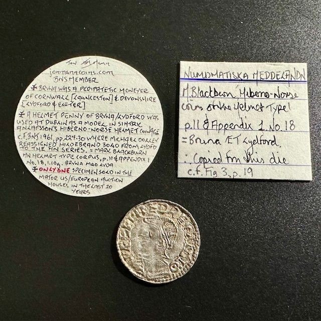 b2ap3_large_Saxon-Lydford-Mint-Penny.-AEthelred-II-978-1016-2 ***A Very Rare Anglo-Saxon Lydford Mint Penny. &AElig;thelred II (978-1016)*** - Armoury Antiques | Marlborough Antiques