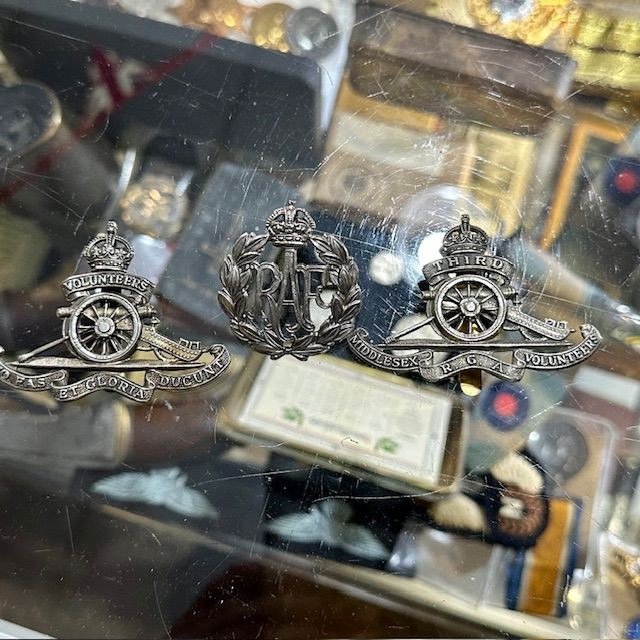 b2ap3_large_Solid-Silver-Cap-Badges 100's of original Cap Badges Have Just Arrived! - Armoury Antiques | Marlborough Antiques