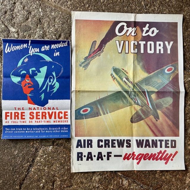 b2ap3_large_WW2-Posters ***SELLING FAST***Over 30 WW2 Themed Posters Ready for FramIng and Display. - Armoury Antiques | Marlborough Antiques