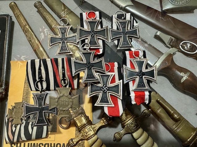 b2ap3_large_WW2-German-Iron-Cross-1 ***SELLING FAST***WW1 and WW2 EKII Iron Cross Collection. - Armoury Antiques | Marlborough Antiques