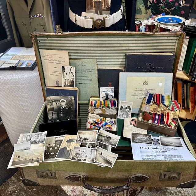 b2ap3_large_Father-and-Son-Medal-Grouping-8 ***New In***A Superb WW1 and WW2 Father and Son Medal Grouping Mentioned in Dispatches (MiD) and Huge Amount of Family Ephemera. - Armoury Antiques | Marlborough Antiques