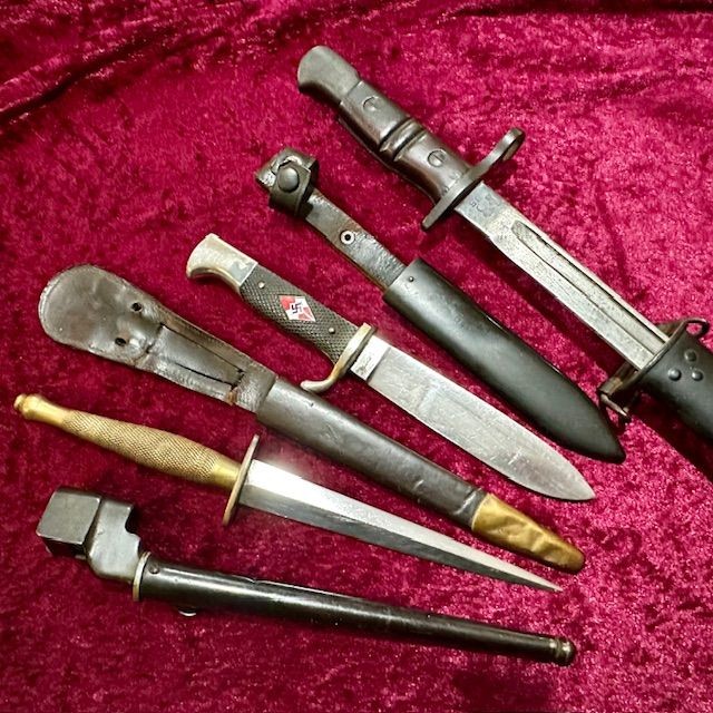 b2ap3_large_New-In ***Selling Fast***A Small Collection of WW2 Daggers and Bayonets... - Armoury Antiques | Marlborough Antiques
