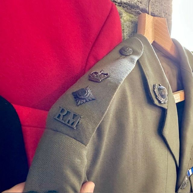 b2ap3_large_Royal-Marines-Falklands-Veteran-Tunic-4 ***New In***Some Lovely Uniforms to Various Branches Including The Royal Horse Guards. - Armoury Antiques | Marlborough Antiques