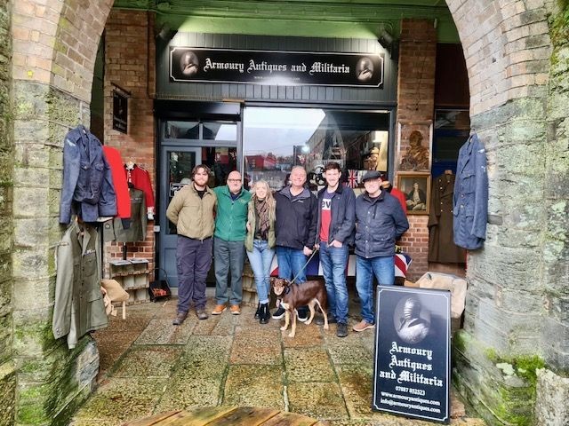 The Armoury Antiques and Militaria Dream Team!