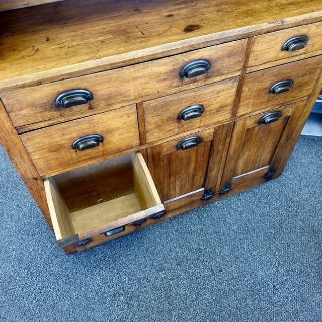 img_large_Dresser-3 ***New In***c1910 New Zealand Arts and Crafts Kitchen Sideboard. - Armoury Antiques | Marlborough Antiques