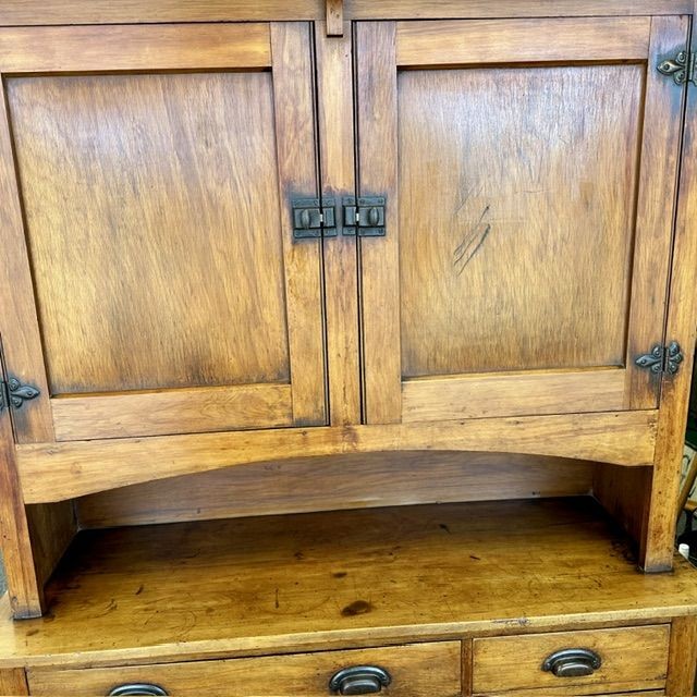 img_large_Dresser-4 ***New In***c1910 New Zealand Arts and Crafts Kitchen Sideboard. - Armoury Antiques | Marlborough Antiques