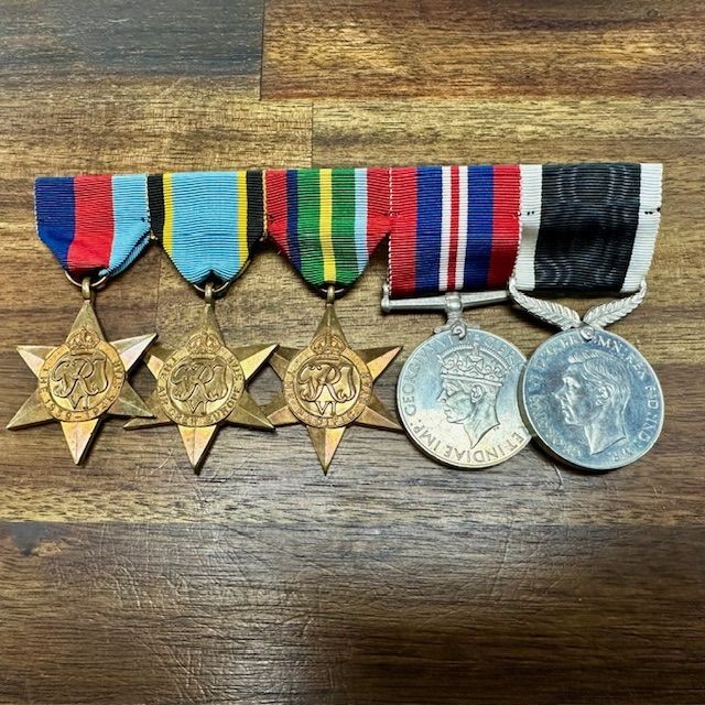 ***New In***A Superb and Rare WW2 (1939-1945) New Zealand Air Crew Europe Medal Grouping.