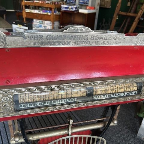 img_large_C1905-Dayton-Computing-Barrel-Scale-2-2 ***New In***c1905 Antique Dayton Computing Barrel Scale by The 'Computing Scale Company of Dayton, Ohio'. - Armoury Antiques | Marlborough Antiques